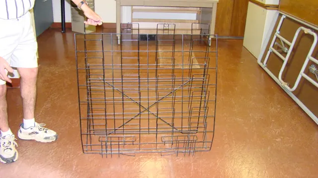 (1) Black wire magazine rack. Fictional case: the review used the wrong screener