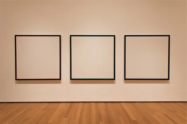 art gallery, canvas, arts, gallery, exhibition, frame, picture, collection, interior, presentation, brown frame, brown presentation, art gallery, art gallery, art gallery, art gallery, art gallery, gallery. How to Review an Artist’s Retrospective When You Can’t See Every Work